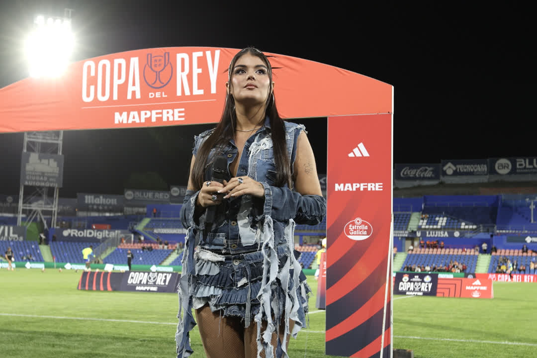 María Luna en el Coliseum de Getafe, Copa del Rey